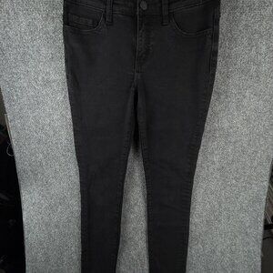 BKE Payton Jeans Women Black Mid Rise Skinny Universal Fit actl 28X29 Stretch